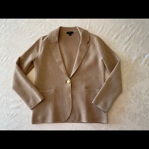 Pristine J Crew knit blazer size Small